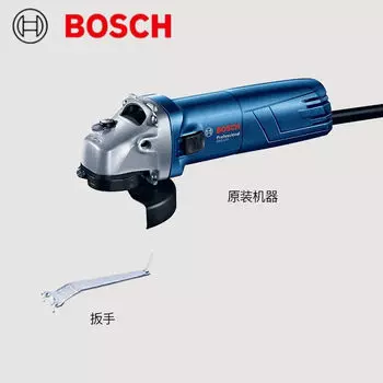 Bosch Угловая шлифовальная машина для резки долбежей и полировки, электрический ручной небольшой полировальный многофункциональный инструмент GWS800