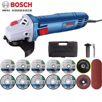 Bosch Угловая шлифовальная машина для резки и шлифовки электропила бытовая GWS700 высокая мощность 710 Вт деревообработка металла