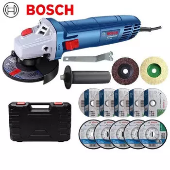 Bosch угловая шлифовальная машина для резки дерева, камня, бытовая резка металла, средство для удаления ржавчины, полировальный станок