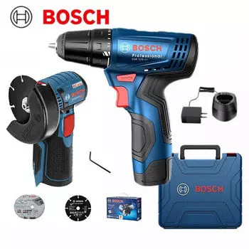 Bosch угловая шлифовальная машина для резки Xiaogangxia ручная дрель литиевая батарея универсальное зарядное устройство 12 В
