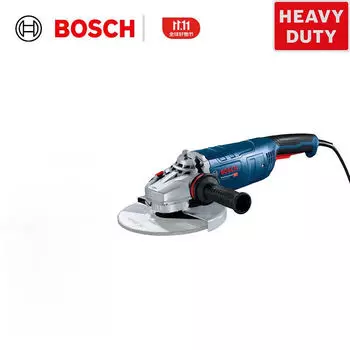 Bosch высокомощная угловая шлифовальная машина мощностью 2400 Вт, полировальная машина промышленного класса, шлифовальный станок, режущий станок промышленного класса