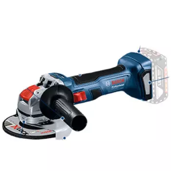 Угловая шлифовальная машина Bosch X-Lock GWX-180-Li, не входит аккумулятор и зарядное устройство