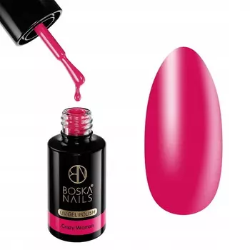 Boska Nails 429 Crazy Woman коллекция Осень Дата красочный гибридный лак 6мл