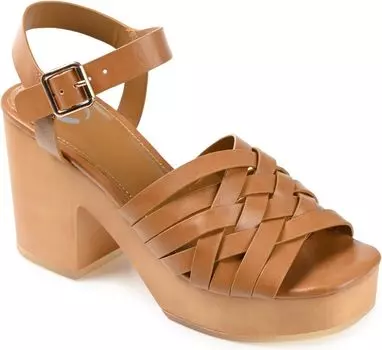 Босоножки Addisyn Journee Collection, коричневый