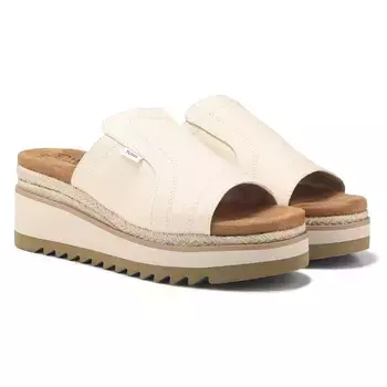 Босоножки Adria на танкетке Toms, бежевый