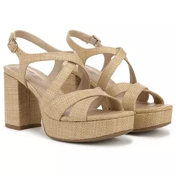 Босоножки Adrianna Lifestride, tan raffia fabric