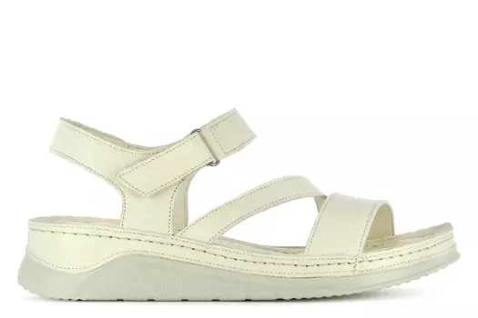 Босоножки Alice на танкетке Casas, серый