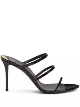Босоножки Alimha 105 Giuseppe Zanotti, черный