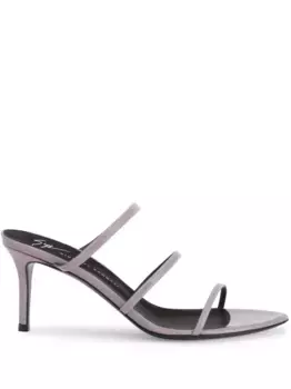 Босоножки Alimha 70 с ремешками Giuseppe Zanotti, розовый