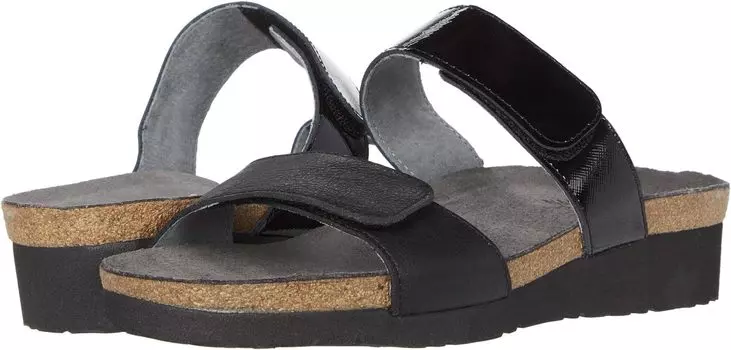 Босоножки Althea Naot, цвет Soft Black Leather/Black Luster Leather