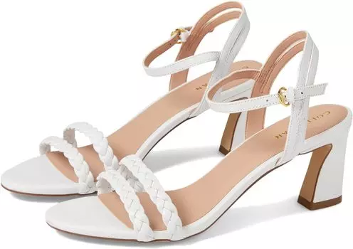 Босоножки Alyse Braided Sandal 65 mm Cole Haan, белая кожа