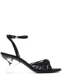 Босоножки Amity 65 KHAITE, черный