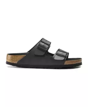Босоножки Arizona с бирко флором Birkenstock, черный