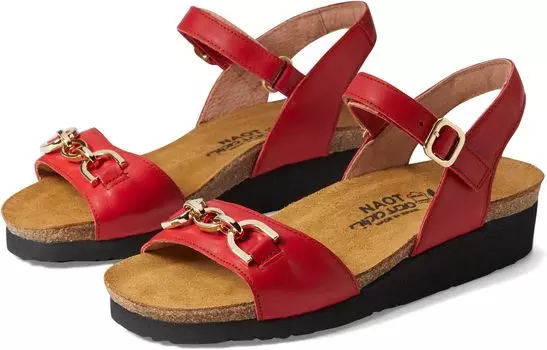 Босоножки Aubrey Naot, цвет Kiss Red Leather