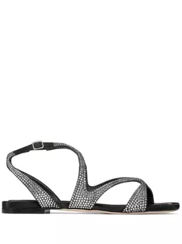 Босоножки Ayla с кристаллами Jimmy Choo, черный