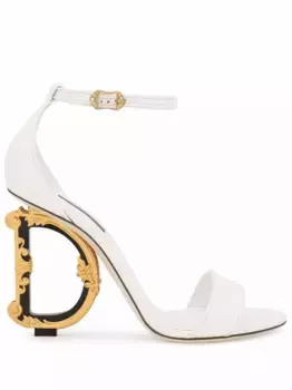 Босоножки Baroque DG 105 DOLCE & GABBANA, белый