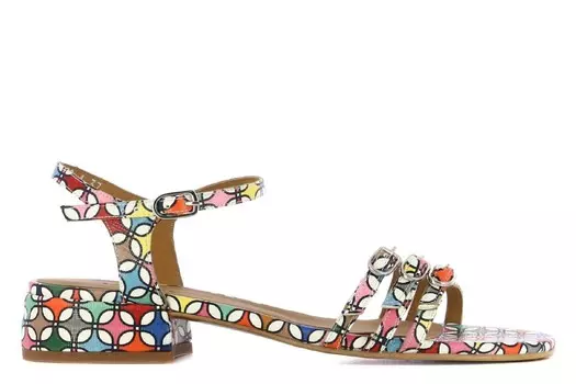 Босоножки Bart на каблуке Audley, мультиколор