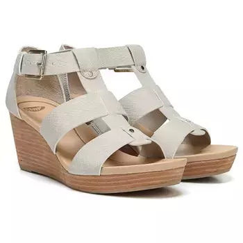 Босоножки Barton на танкетке Dr. Scholl'S, серый