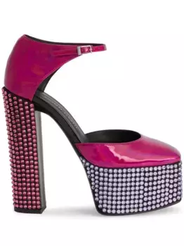 Босоножки Bebe Strass 150 Giuseppe Zanotti, розовый