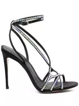 Босоножки Belen 105 с кристаллами Le Silla, черный