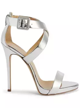 Босоножки Bellis 120 Giuseppe Zanotti, серебяный