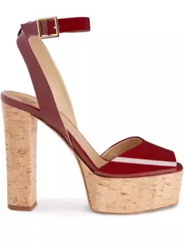 Босоножки Betty 120 Giuseppe Zanotti, красный
