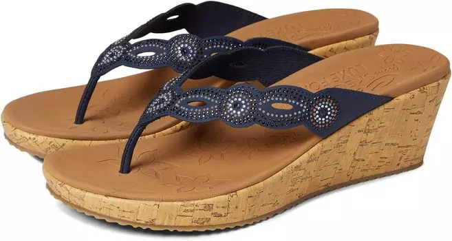 Босоножки Beverlee - Happy Charmer SKECHERS, темно-синий