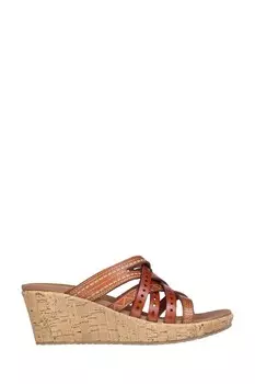 Босоножки Beverlee с горячими источниками Skechers, коричневый