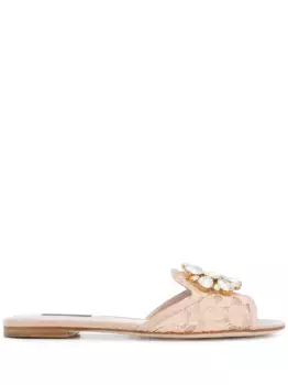 Босоножки 'Bianca' DOLCE & GABBANA, нейтральный