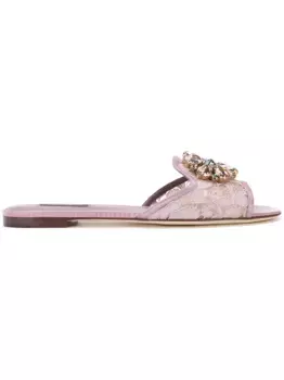 Босоножки 'Bianca' DOLCE & GABBANA, розовый