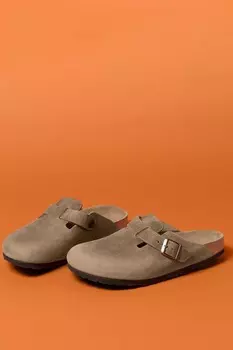 Босоножки Boston из масляной кожи Birkenstock, коричневый