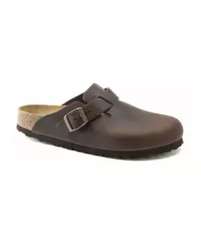 Босоножки Boston из промасленной кожи Birkenstock, коричневый