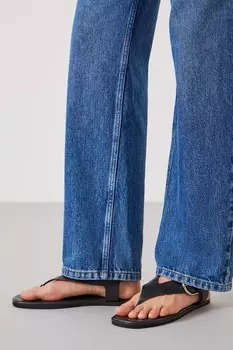 Босоножки Brinley с пряжкой на носке Hush, черный