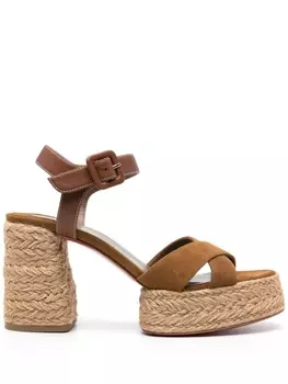 Босоножки Calakala 70 Christian Louboutin, коричневый