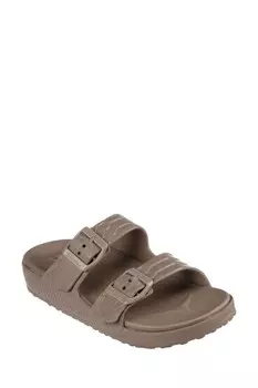 Босоножки Cali Breeze 2 0 с королевской текстурой Skechers, коричневый
