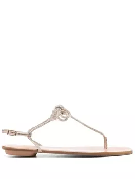 Босоножки Capri Nights Aquazzura, золотистый