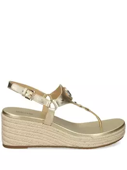Босоножки Casey с логотипом Michael Michael Kors, золотистый