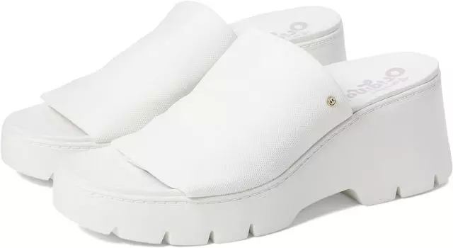 Босоножки Check Doubts Dr. Scholl's, цвет White Fabric