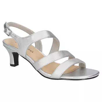 Босоножки Como с открытой пяткой Easy Street, серебряный