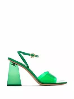 Босоножки Cosmic Gianvito Rossi, зелёный