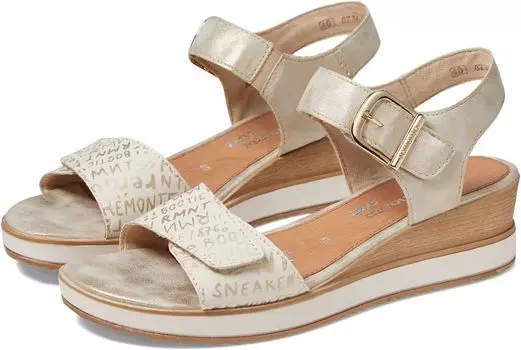 Босоножки D6455 Jerilyn 55 Rieker, цвет Porzellan/Alloy/Muschel