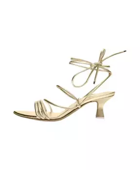 Босоножки Dafne из блестящей кожи 3Juin, желтый