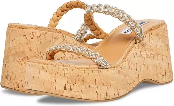 Босоножки Danya Wedge Sandal Steve Madden, цвет Rhinestone