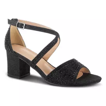Босоножки Delamore на блочном каблуке Patrizia, черный