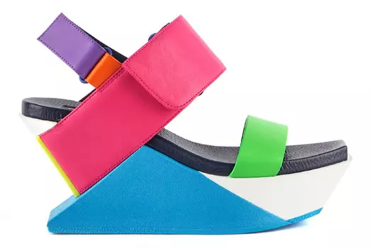 Босоножки Delta на танкетке Босоножки на танкетке United Nude, мультиколор