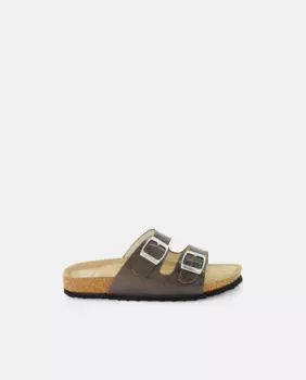 Босоножки для девочек био глиттер Kids El Corte Ingls, цвет Plomo