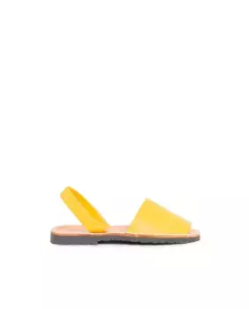Босоножки для девочек Pisamonas, жёлтый