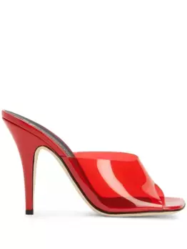 Босоножки Earthshine Plexy Giuseppe Zanotti, красный