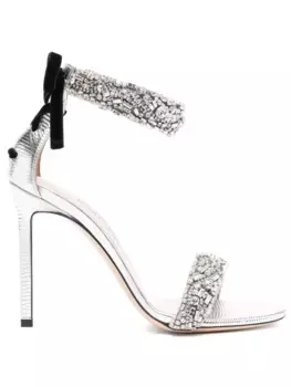 Босоножки Edie 85 TOM FORD, серебяный