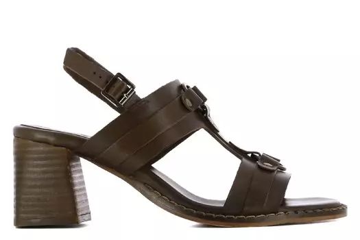 Босоножки Ela на каблуке Camila'S, зеленый